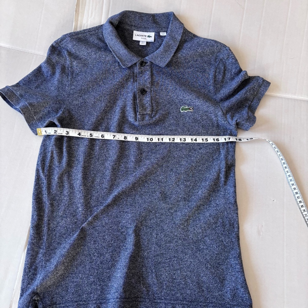 Lacoste Polo Shirt
Grey Men's Slim Fit Piqué Polo - Picture 9 of 10
